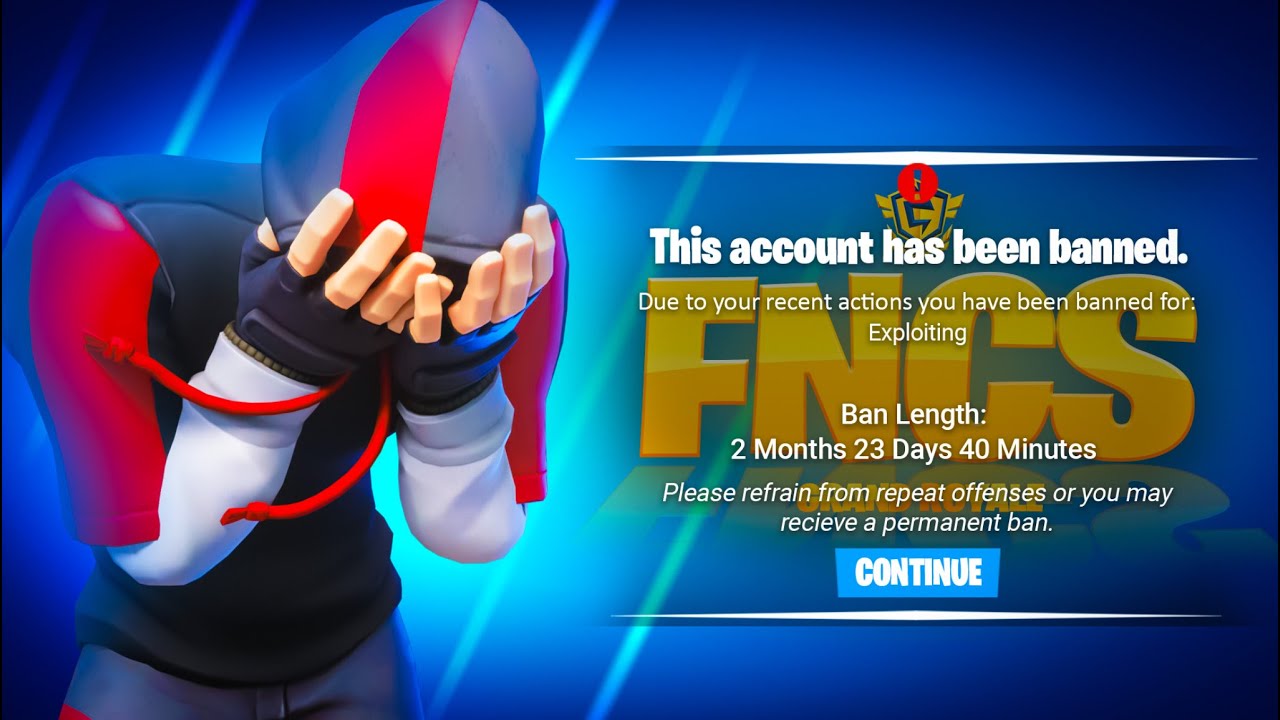 Epic Banned me from competitive…