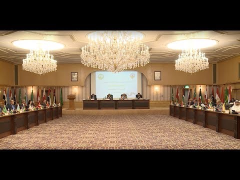 The opening session of the ALECSO Executive Council at its special session: Kuwait 2017/9/26