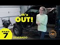 FINALLY! Weeks of parting out the truck, the 5.3LS Engine of the 2004 Chevy Silverado is now OUT!