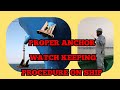 Proper anchor watch keeping procedure on ship  anchor