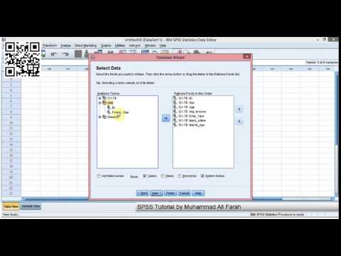 ▶ SPSS Statistics  Lesson 8 Importing Data from Database   Y