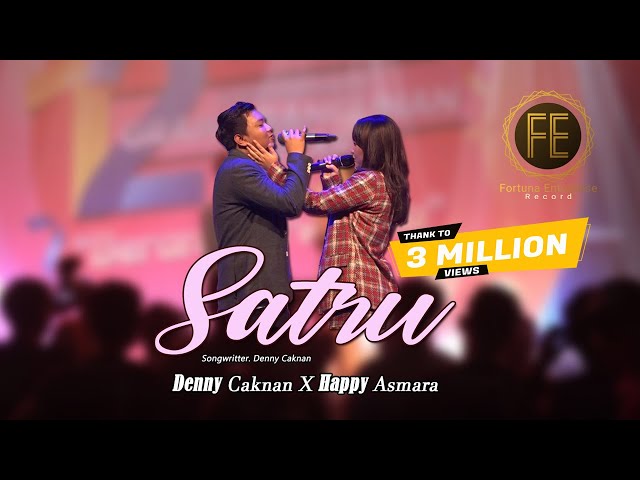 DENNY CAKNAN ft HAPPY ASMARA - SATRU ( Official Music Video ) class=