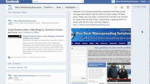 Facebook Timeline Features - Highlighting and Pinning Posts