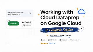 Working with Cloud Dataprep on Google Cloud | GSP050 | Google Cloud Arcade