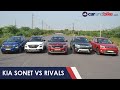 Kia Sonet vs Rivals | carandbike