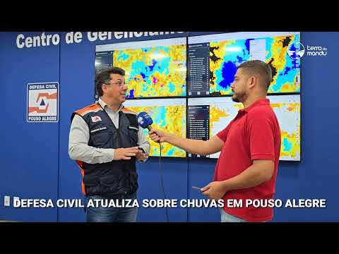 Defesa Civil atualiza sobre chuva em Pouso Alegre neste fim de ano