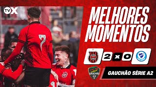 MELHORES MOMENTOS: BRASIL 2 x 0 GLÓRIA | GAUCHÃO SÉRIE A2 2026