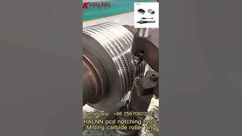 HALNN PCD notching tools