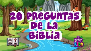 Enseñanzas Bíblicas para Niños  20 Preguntas de la BIBLIA❤