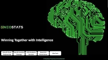 NeoStats Analytics Solutions - Introduction Video