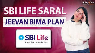 SBI Life Saral Jeevan bima Plan | Best Life Insurance Plan | SBI Term Insurance Plan-In Hindi