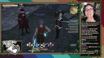 Lauren plays FFXIV MSQ #0.5: Red mages, end of Heavensward, patch 3.55!!