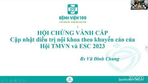 SHKH ngày 19/04/2024 chủ đề "Hội chứng mạch vành cấp: Từ khuyến cáo của ESC 2023 đến thực hành - P2