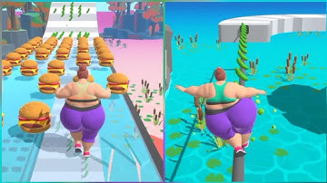 Fat 2 Fit Gameplay All Levels Android, iOS New update Part 07
