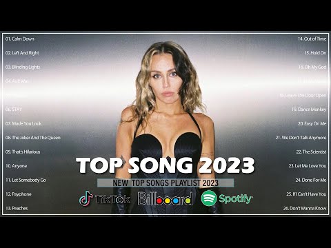 Best Pop Music Playlist 2023 - Miley Cyrus, Selena Gomez, The Weeknd, Adele, Maroon 5, Ed Sheeran