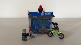 Lego Marvel 76082 Spider-Man Homecoming Atm Heist Battle Speed-Build