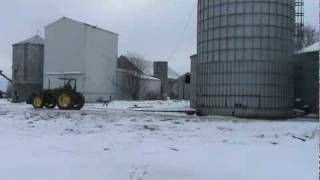 Preping Grain Bin before tear down