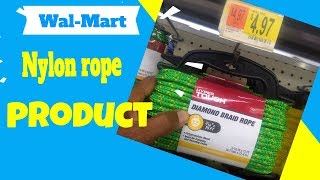 Polypropylene rope