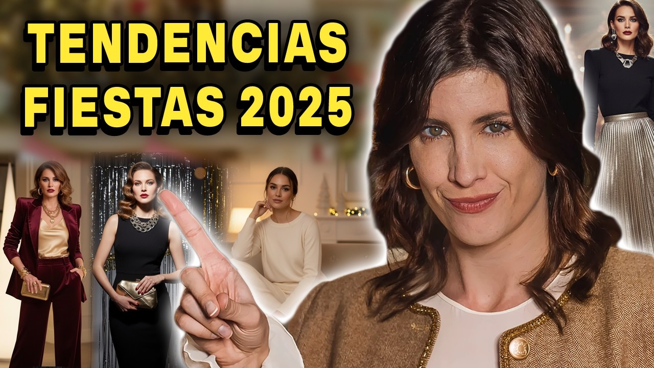 TENDENCIAS de moda para Navidad y Año nuevo 2025