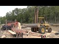 Milling Ash flooring with the Woodmizer, Off Grid Log Cabin  Build!