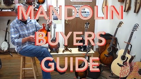 Mandolin 101: Buyer