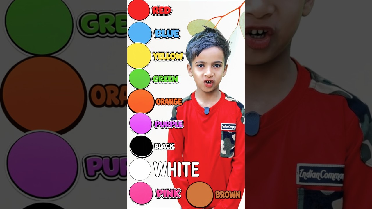 Color Names For Kids| Learn Colors for kids| learn colour names with pictures| 10 colors names |