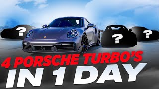 4 Porsche Turbo’s in 1 day! RDB Work Flow.