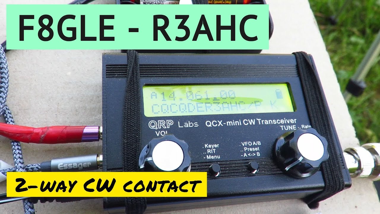 2-way CW contact F8GLE - R3AHC // 14.06.2022