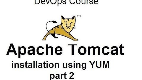 Tomcat server installation on Centos using "YUM" part 2 | DevOps Tutorial for beginners