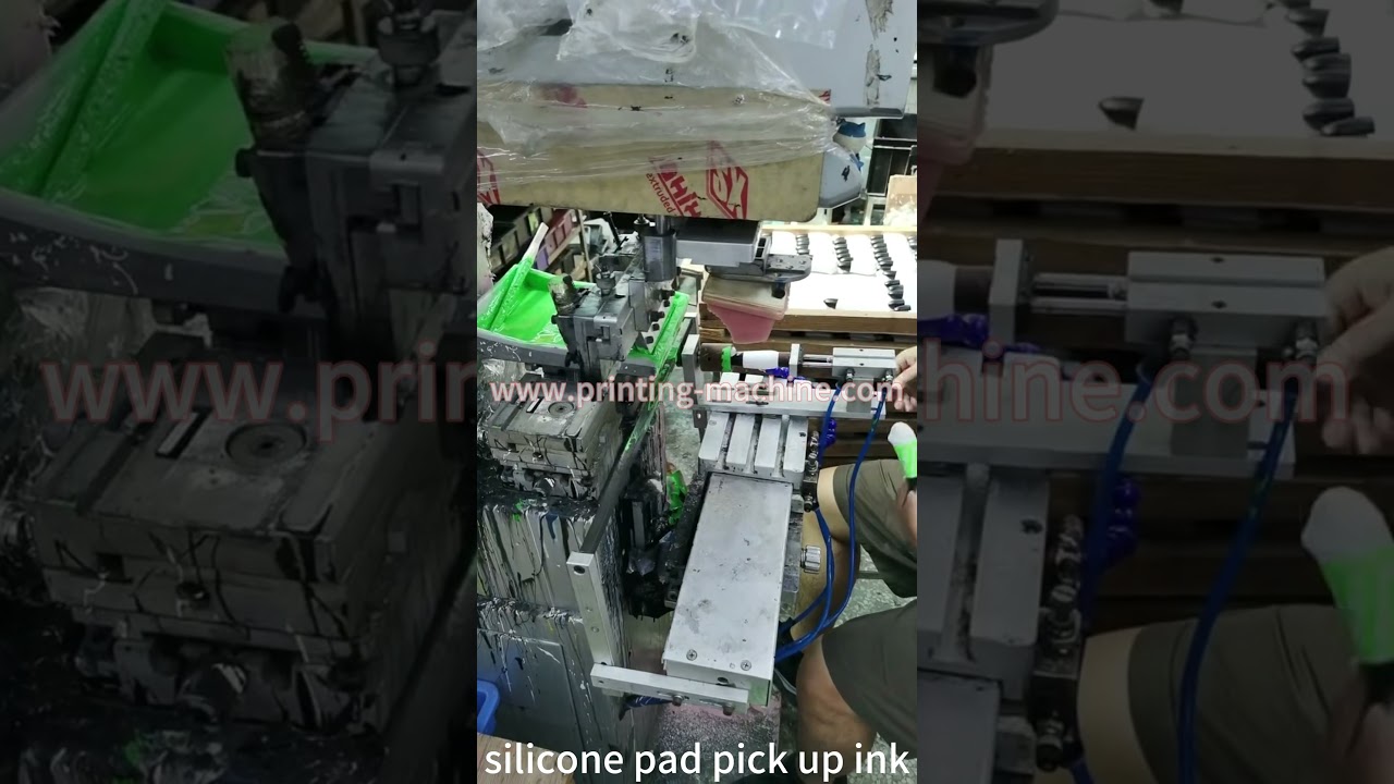 China semi automatic 1 color pad printer machine 