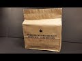 2017 Canadian IMP Review MRE Smoked Meat in Mustard Sauce Meal Ready to Eat Taste Test