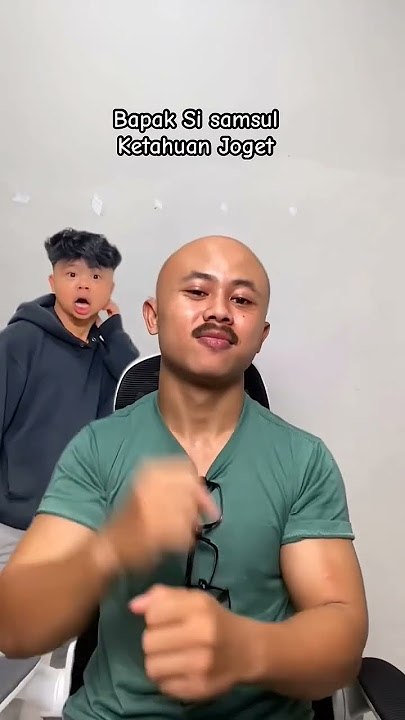 bapak si si Samsul ketahuan joget #funny #stitch #duet #ardikatamps #comedy