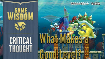 The Three Elements of Good Level Design in Video Games -- Critical Thought