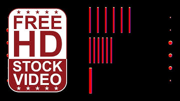 Free Stock Videos – abstract animated red embossed rectangle and circle shapes moving