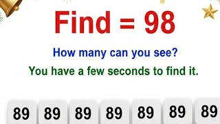 Can You Find It in 10 Seconds 🎄 Christmas Brain Teaser Puzzle (Only Sharp Eyes!)