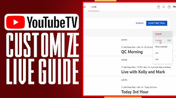 How To Customize YouTube TV Live Guide (2025) Simple Tutorial