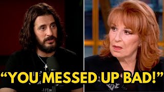 Jonathan Roumie DESTROYS Joy Behar LIVE On The View