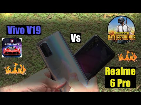 Vivo V19 vs Realme 6 Pro | Gaming | PUBG | CoD | Heat Test