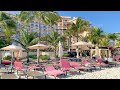 Пляж отеля Grand Fiesta Americana Coral Beach Cancún в Канкуне (ноябрь 2022) | 4K