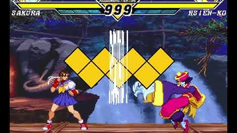 SVC the Match of the Millenium MUGEN Gameplay - Sakura Arcade Playthrough