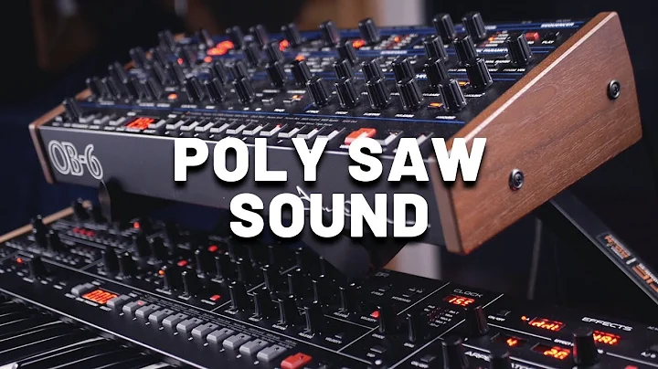 Poly Saw Sound with Sequential OB-6 [Synthesizer Demo] (No Talking)