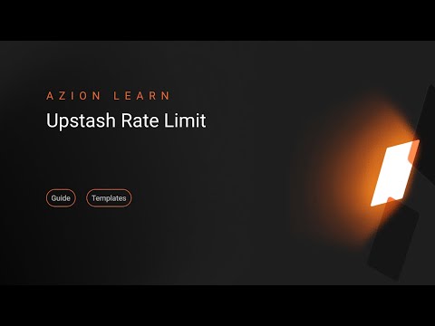 Upstash Rate Limit