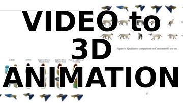 AI Generates Animated 3D Models Directly From Any Video - This is ShapeGen4D