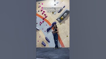 This boulder is a great example of beginner friendly mantle for new climbers to practice! #climb