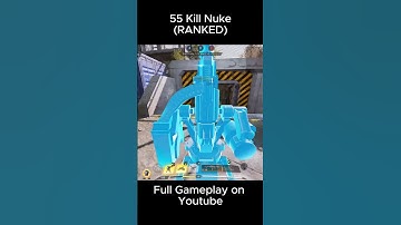 55 kill nuke #codm #rankednuke #callofduty #cod #nuke