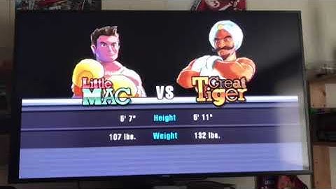 Punchout Wii Title Defense Great Tiger Challenges in 4K