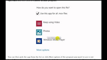 Change Default Media Player and Photo Viewer in Windows 8