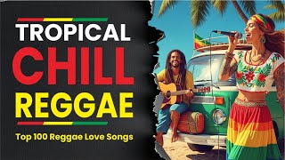 Reggae Island Mix 🌊 Feel Good Tropical Vibes to Relax &amp; Work
