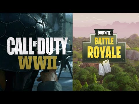 call of duty ww2 fortnite battle royale rocket league stream - fortnite vs call of duty ww2