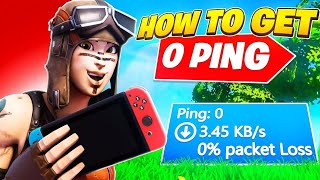 How To Get LOW Ping on Fortnite Nintendo Switch! (UPDATED)